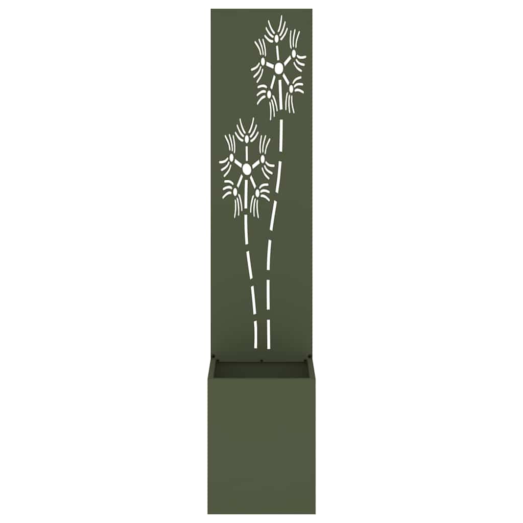 Schermo per privacy in giardino Oliver verde 32 x 140 cm