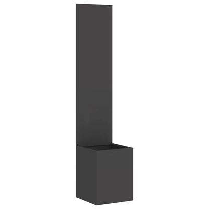 Schermo per privacy in giardino Traforo Nero 32 x 32 x 150 cm