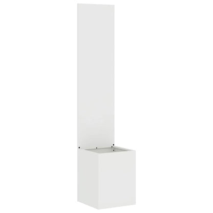 Schermo per privacy in giardino Traforo Bianco 32 x 140 cm