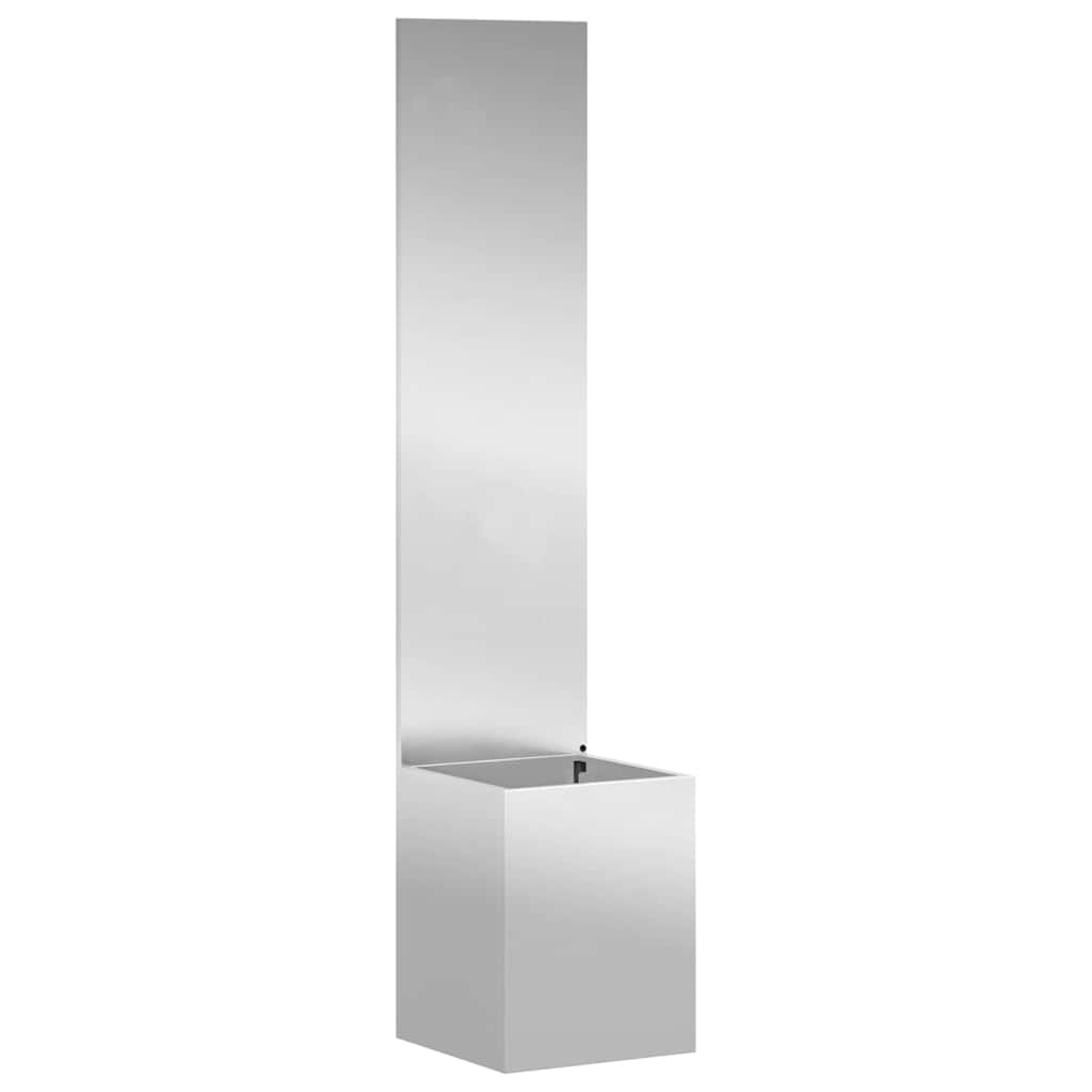 Schermo per privacy in giardino Traforo Argento 32 x 140 cm
