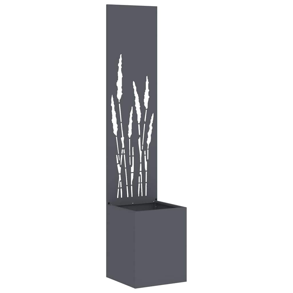 Schermo per privacy in giardino Traforo Antracite 32 x 140 cm