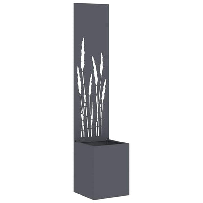 Schermo per privacy in giardino Traforo Antracite 32 x 140 cm