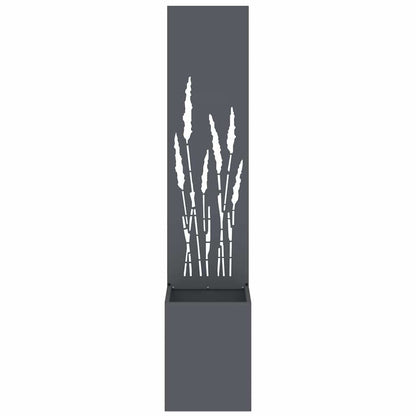 Schermo per privacy in giardino Traforo Antracite 32 x 140 cm