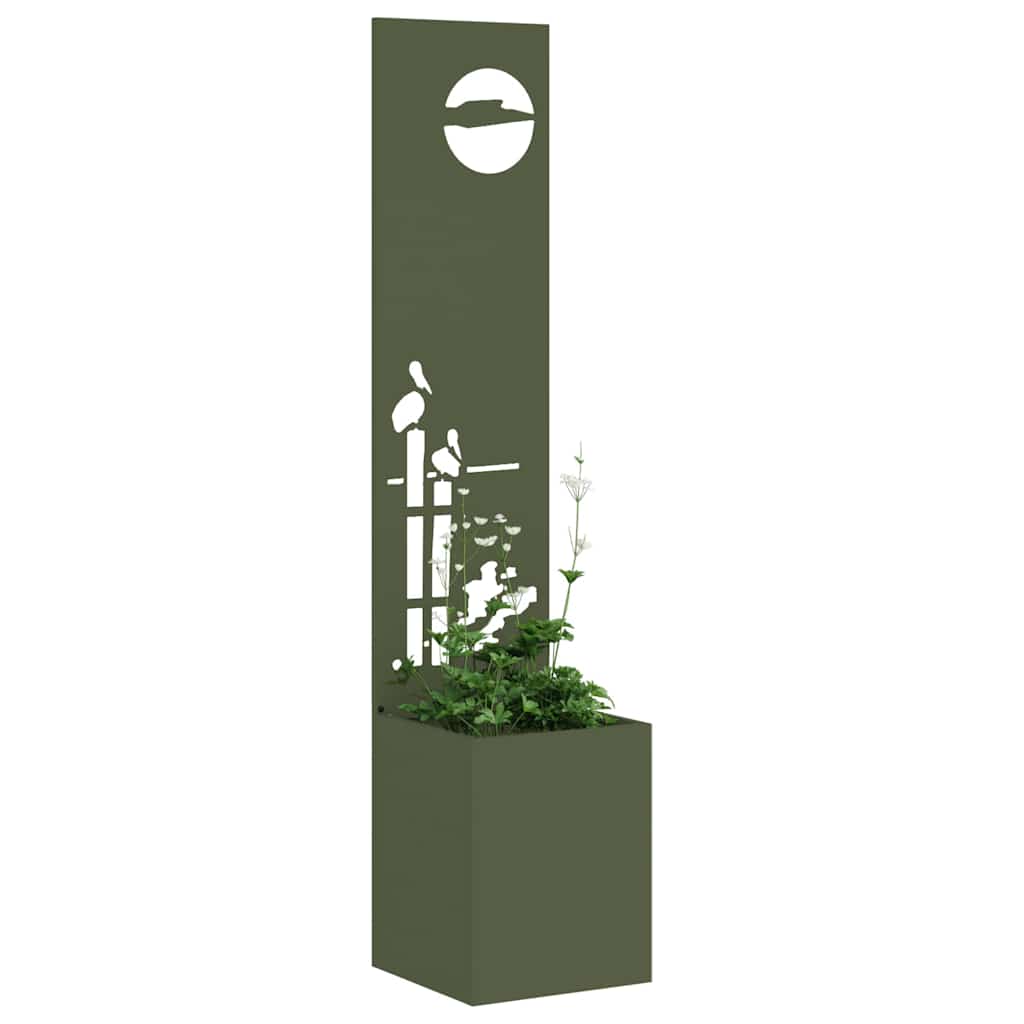 Schermo per privacy in giardino Oliver verde 32 x 140 cm