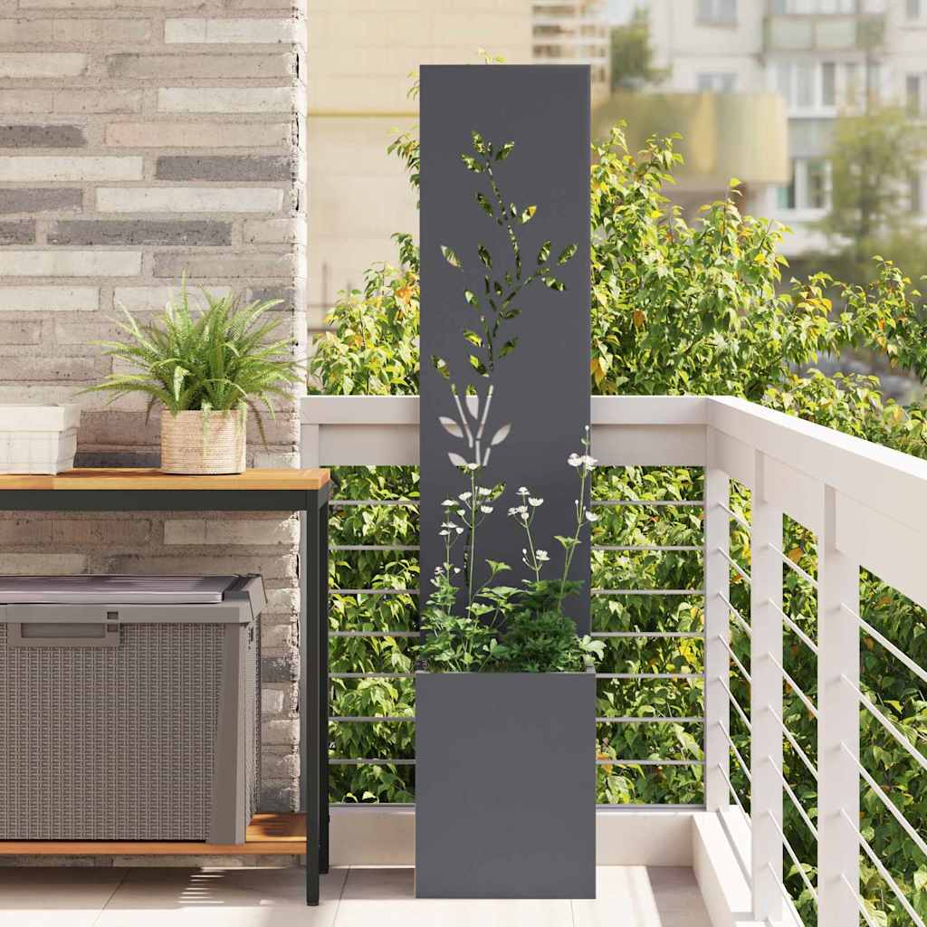 Schermo per privacy in giardino Antracite 32 x 32 x 150 cm