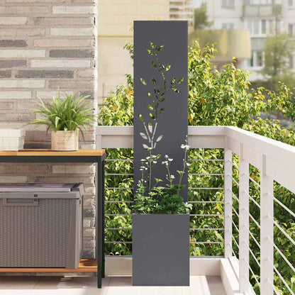 Schermo per privacy in giardino Antracite 32 x 32 x 150 cm