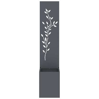 Schermo per privacy in giardino Antracite 32 x 32 x 150 cm