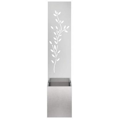 Schermo per privacy in giardino Argento 32 x 32 x 150 cm