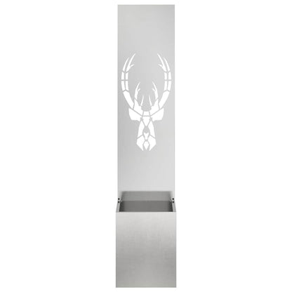 Schermo per privacy in giardino Argento 32 x 32 x 150 cm