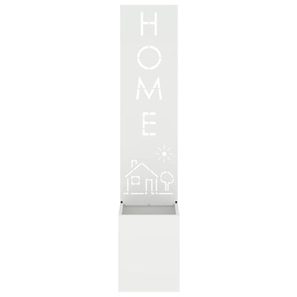 Schermo per privacy in giardino Traforo Bianco 32 x 32 x 150 cm