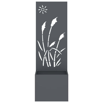 Schermo per privacy in giardino Traforo Antracite 50 x 140 cm