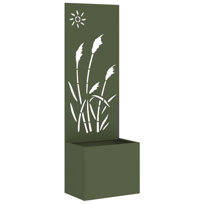 Schermo per privacy in giardino Oliver verde 50 x 140 cm