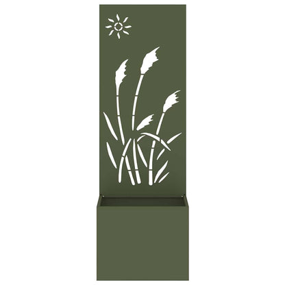 Schermo per privacy in giardino Oliver verde 50 x 140 cm