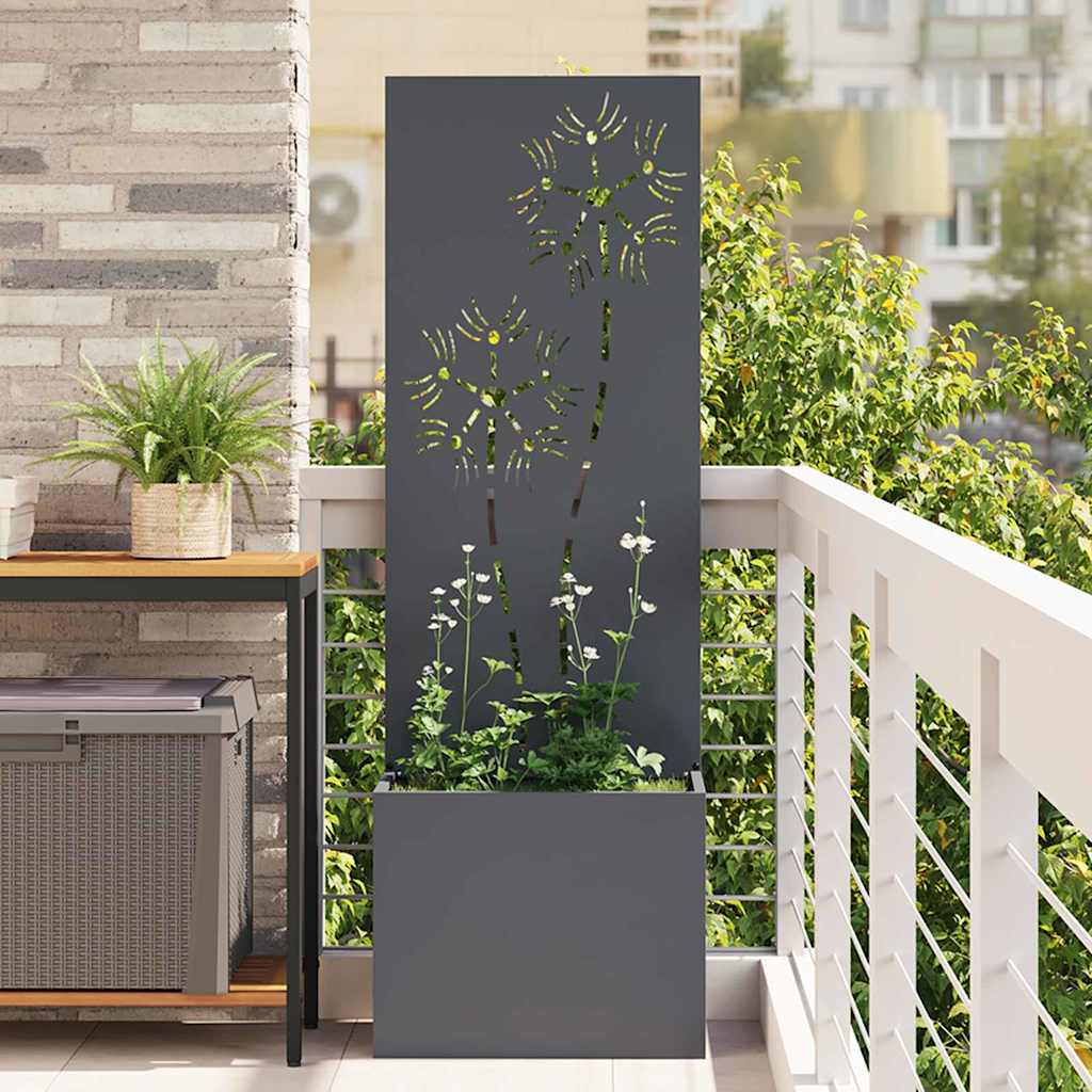 Schermo per privacy in giardino Antracite 50 x 32 x 150 cm