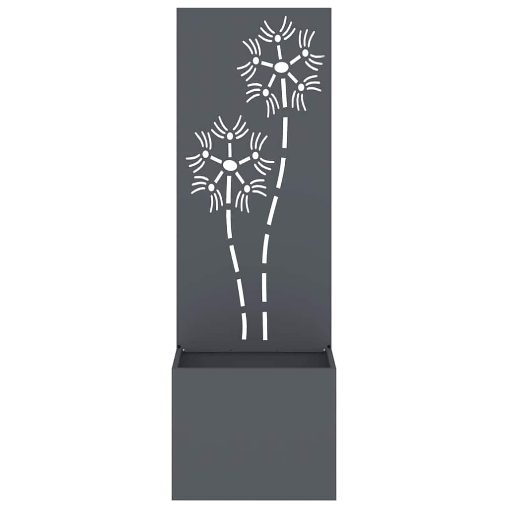 Schermo per privacy in giardino Antracite 50 x 32 x 150 cm