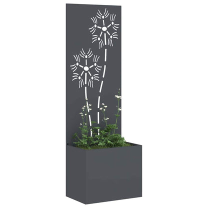 Schermo per privacy in giardino Antracite 50 x 32 x 150 cm