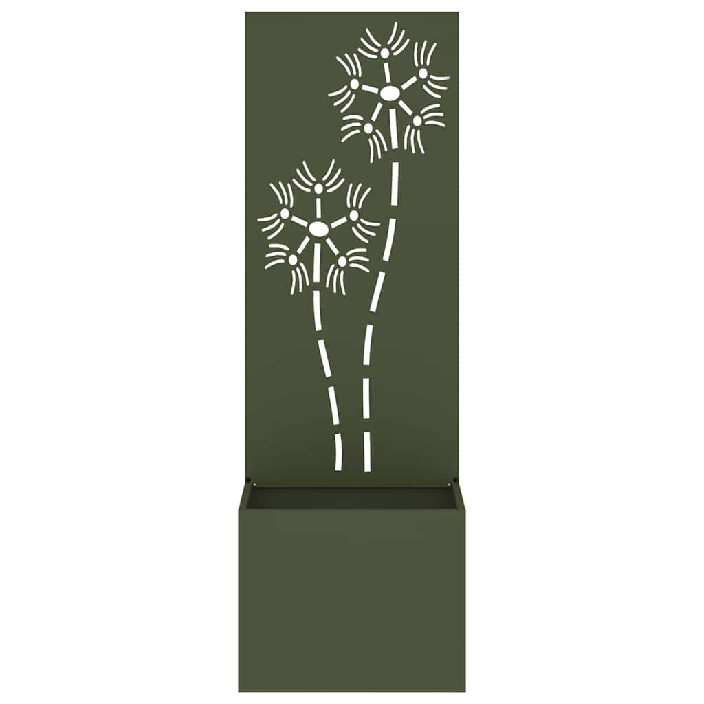 Schermo per privacy in giardino Oliver verde 50 x 140 cm