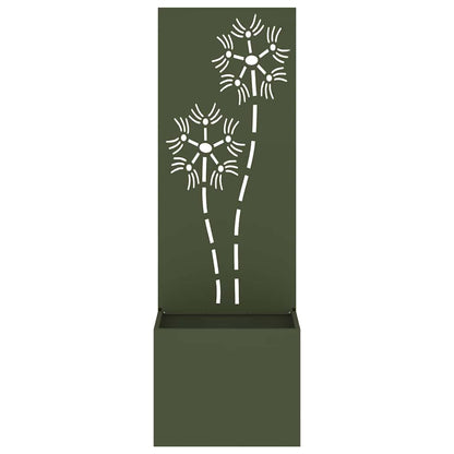 Schermo per privacy in giardino Oliver verde 50 x 140 cm