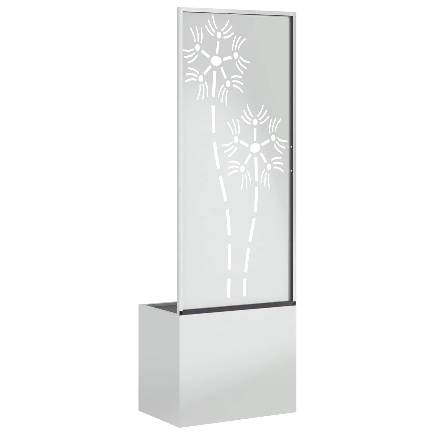 Schermo per privacy in giardino Argento 50 x 32 x 150 cm