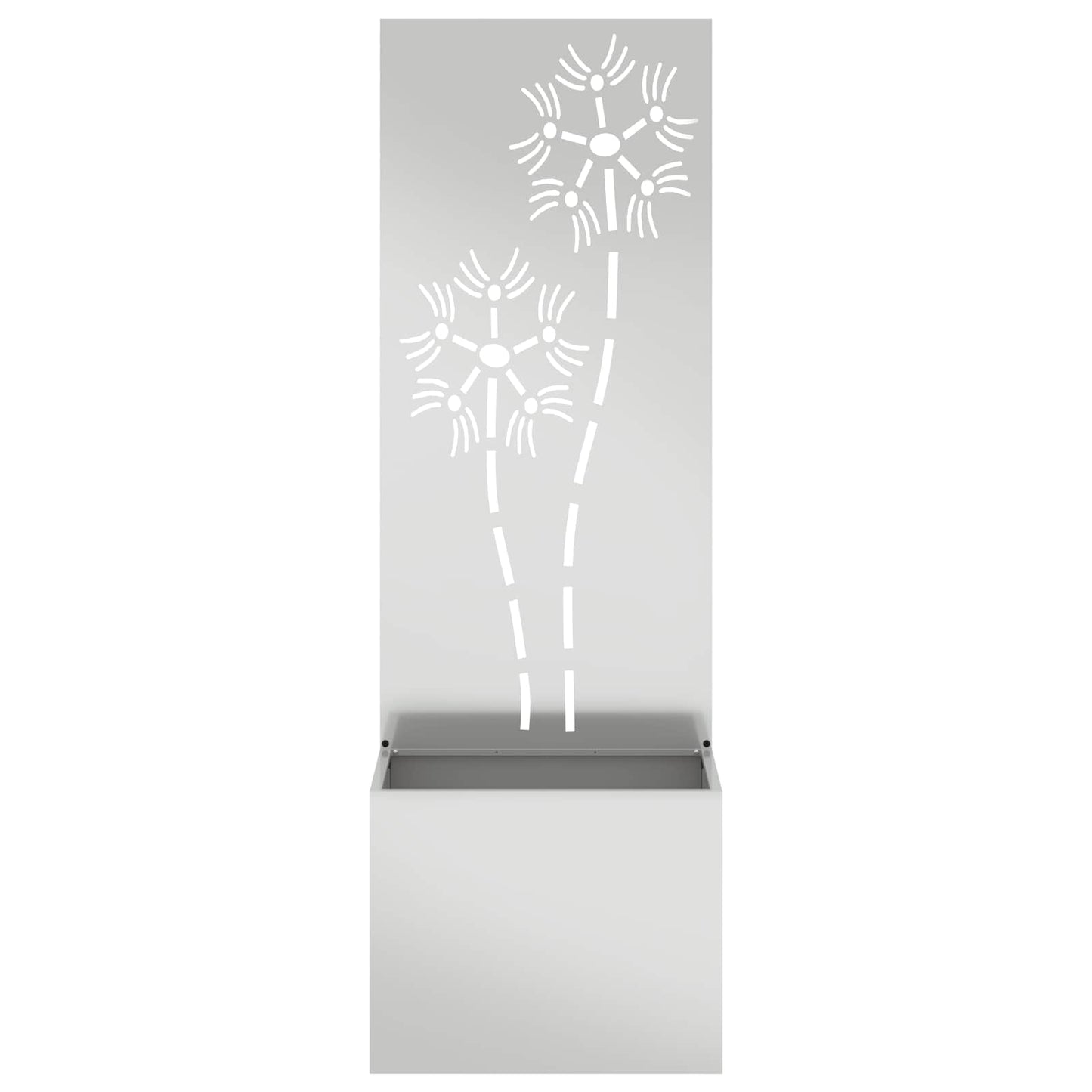 Schermo per privacy in giardino Argento 50 x 32 x 150 cm