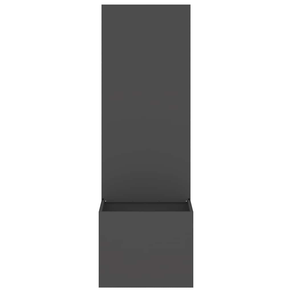 Schermo per privacy in giardino Traforo Nero 50 x 140 cm