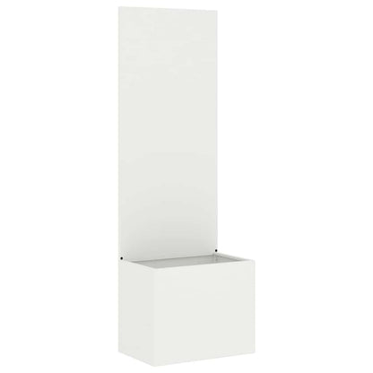 Schermo per privacy in giardino Traforo Bianco 50 x 32 x 150 cm