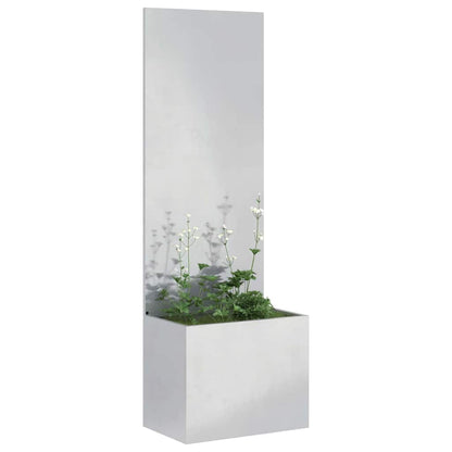 Schermo per privacy in giardino Argento 50 x 32 x 150 cm