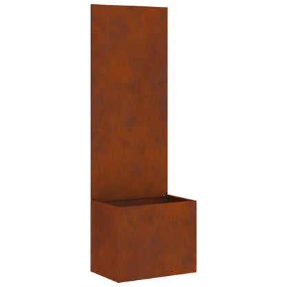 Schermo per privacy in giardino Ruggine 50 x 32 x 150 cm