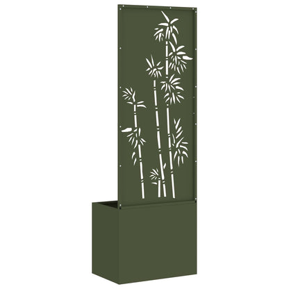 Schermo per privacy in giardino Oliver verde 50 x 140 cm