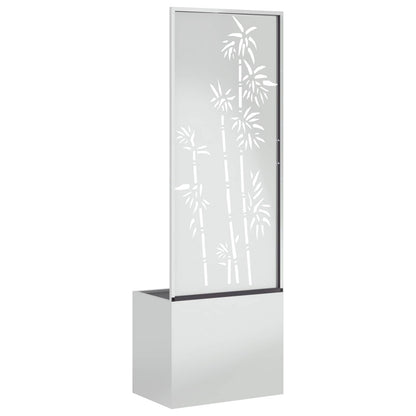 Schermo per privacy in giardino Floreale Argento 50 x 140 cm