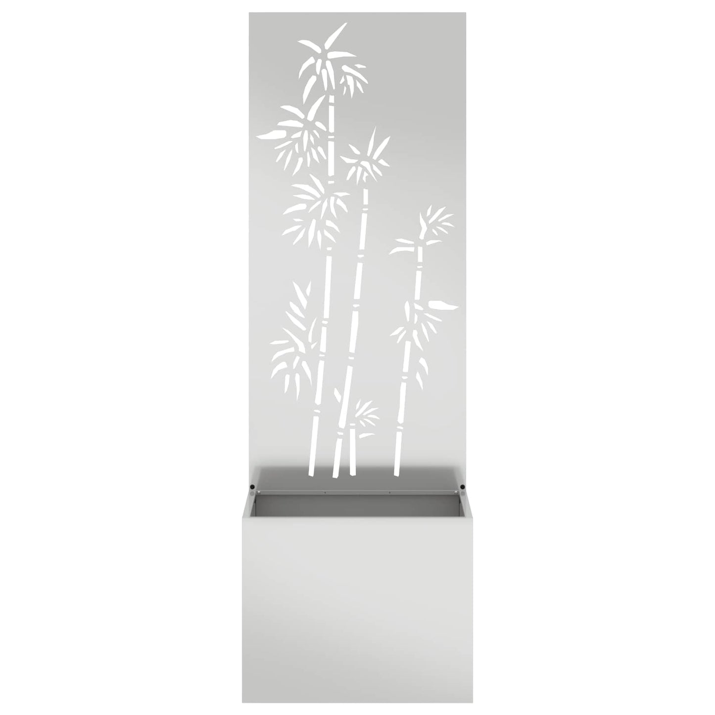 Schermo per privacy in giardino Floreale Argento 50 x 140 cm