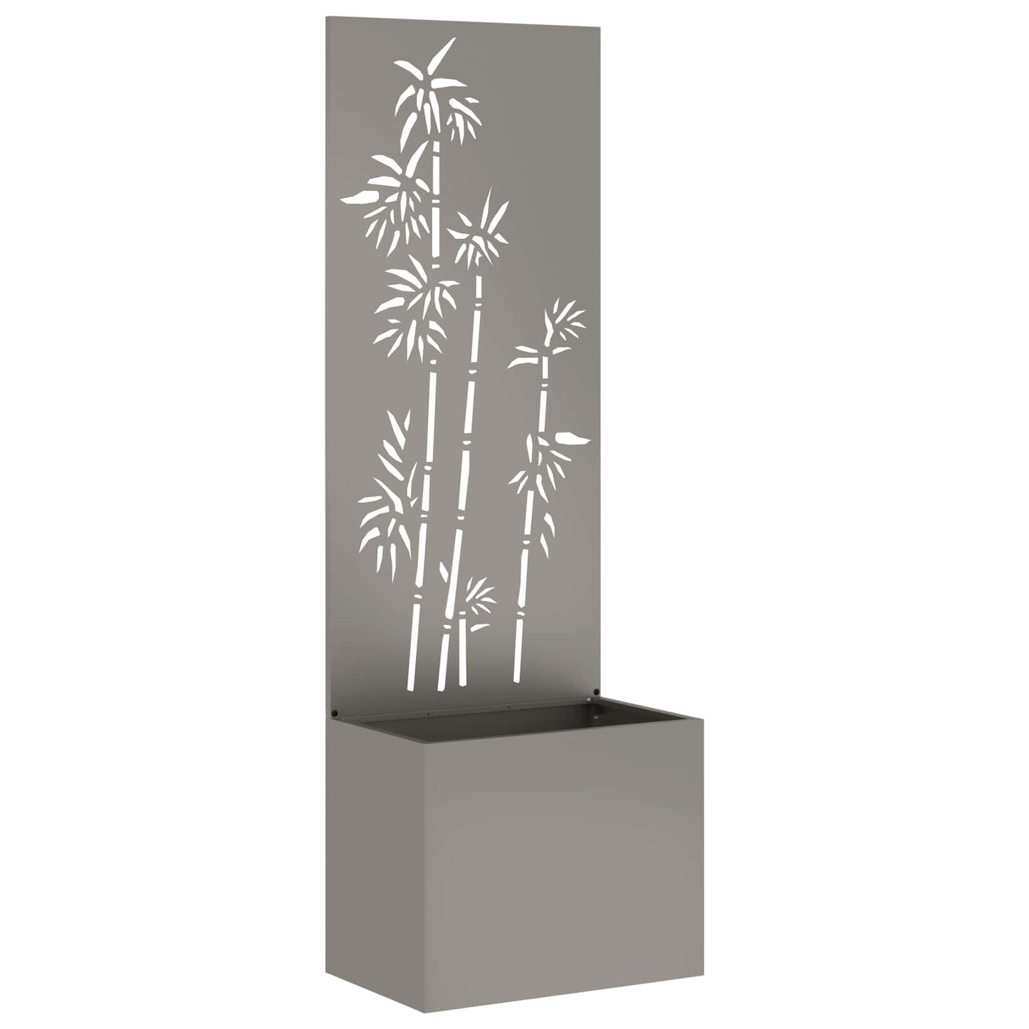 Schermo per privacy in giardino Floreale Ruggine 50 x 140 cm