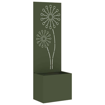 Schermo per privacy in giardino Oliver verde 50 x 140 cm