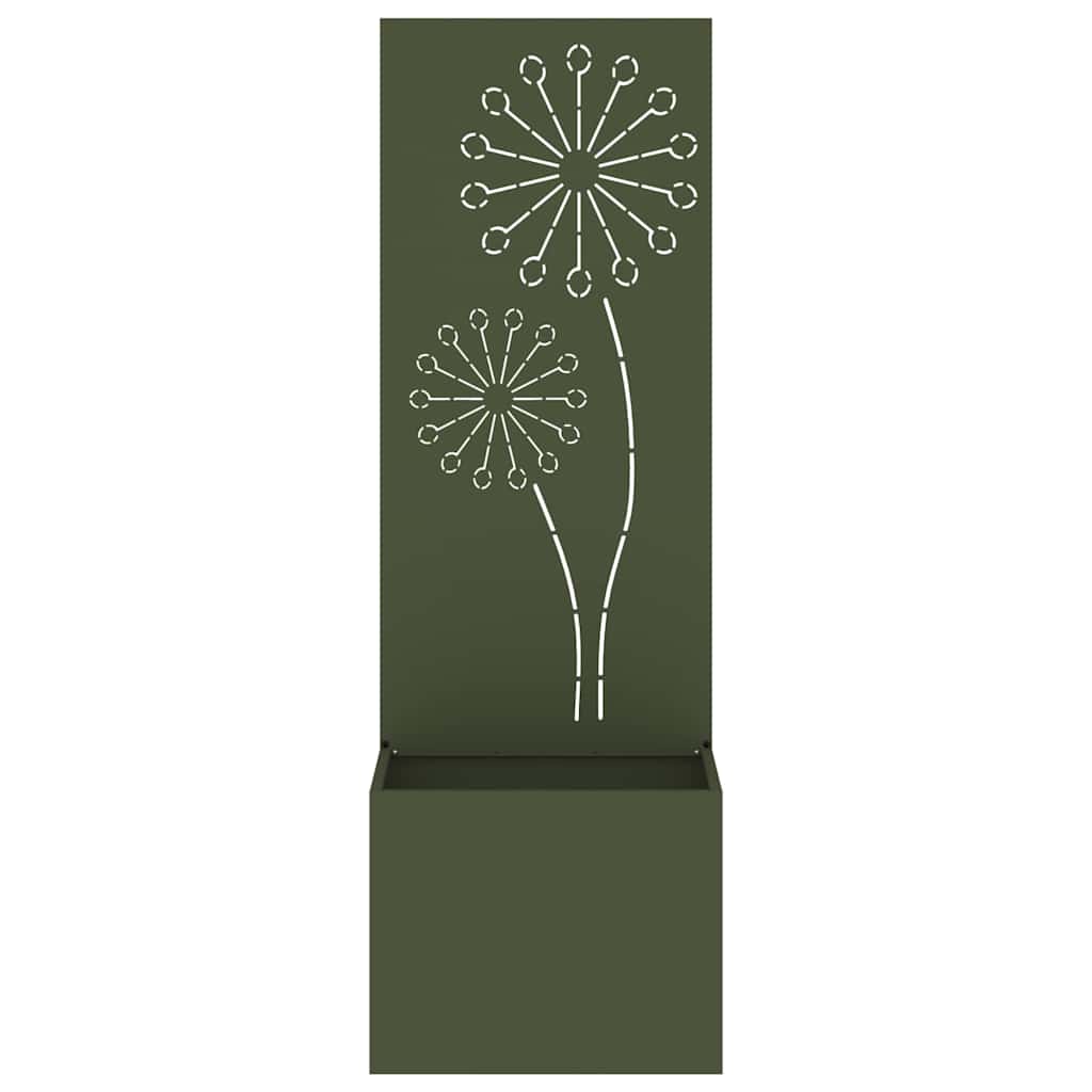 Schermo per privacy in giardino Oliver verde 50 x 140 cm