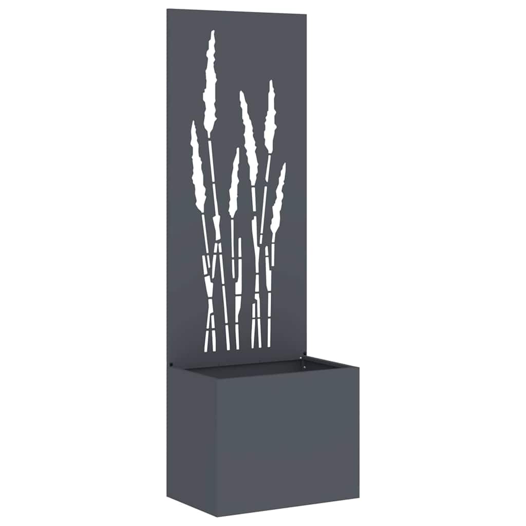 Schermo per privacy in giardino Traforo Antracite 50 x 140 cm
