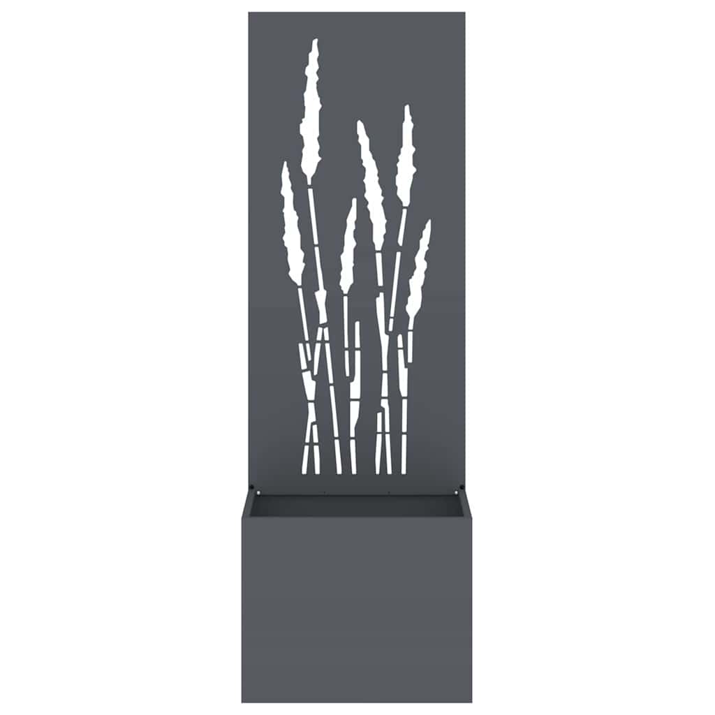 Schermo per privacy in giardino Traforo Antracite 50 x 140 cm