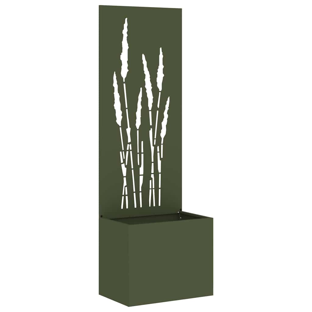 Schermo per privacy in giardino Oliver verde 50 x 140 cm