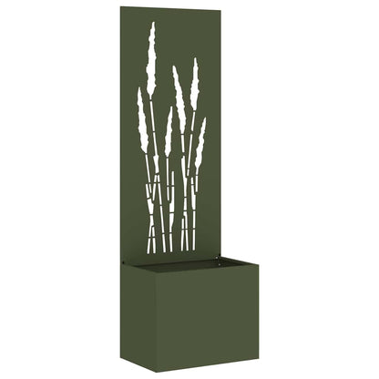 Schermo per privacy in giardino Oliver verde 50 x 140 cm