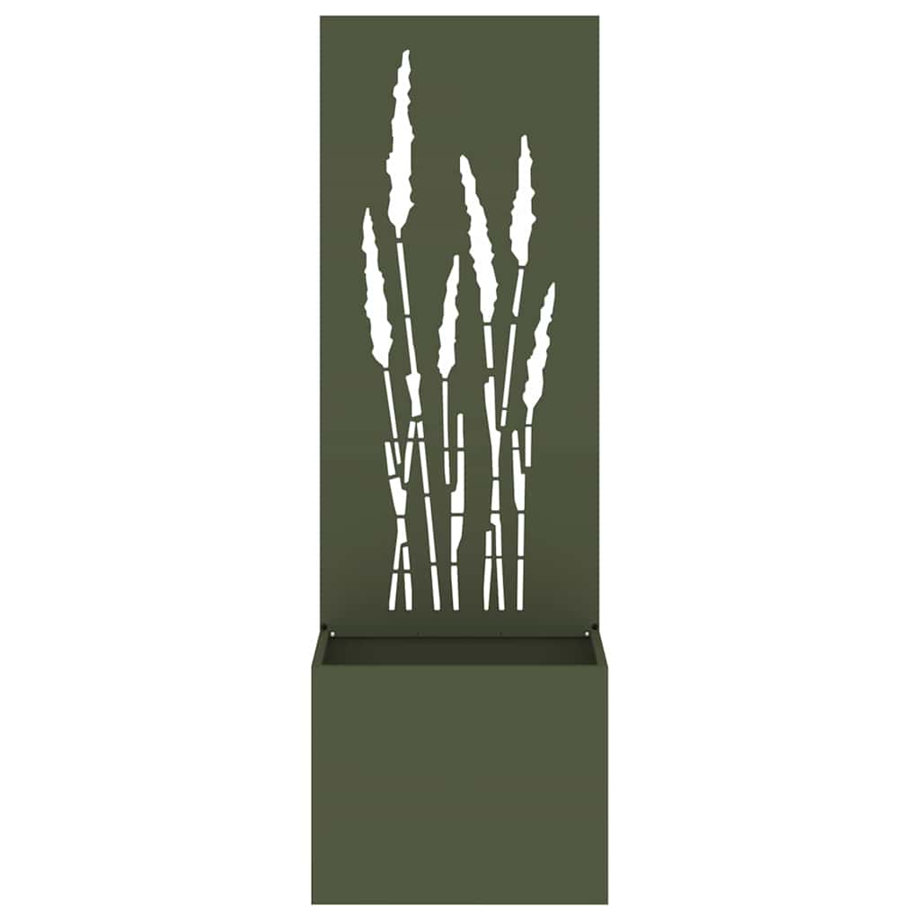 Schermo per privacy in giardino Oliver verde 50 x 140 cm