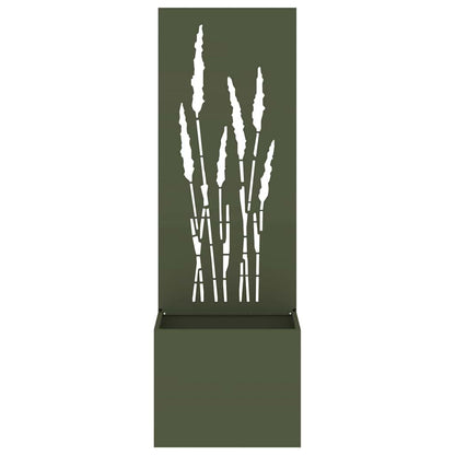 Schermo per privacy in giardino Oliver verde 50 x 140 cm