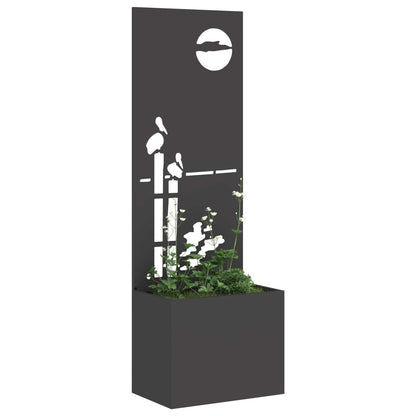 Schermo per privacy in giardino Traforo Nero 50 x 32 x 150 cm