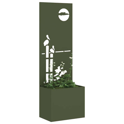 Schermo per privacy in giardino Oliver verde 50 x 140 cm