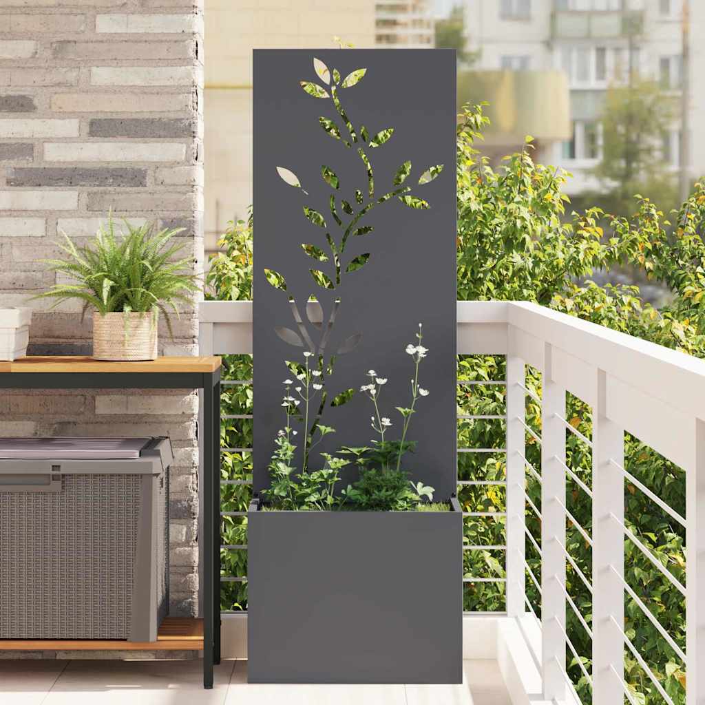 Schermo per privacy in giardino Antracite 50 x 32 x 150 cm