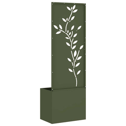 Schermo per privacy in giardino Oliver verde 50 x 140 cm
