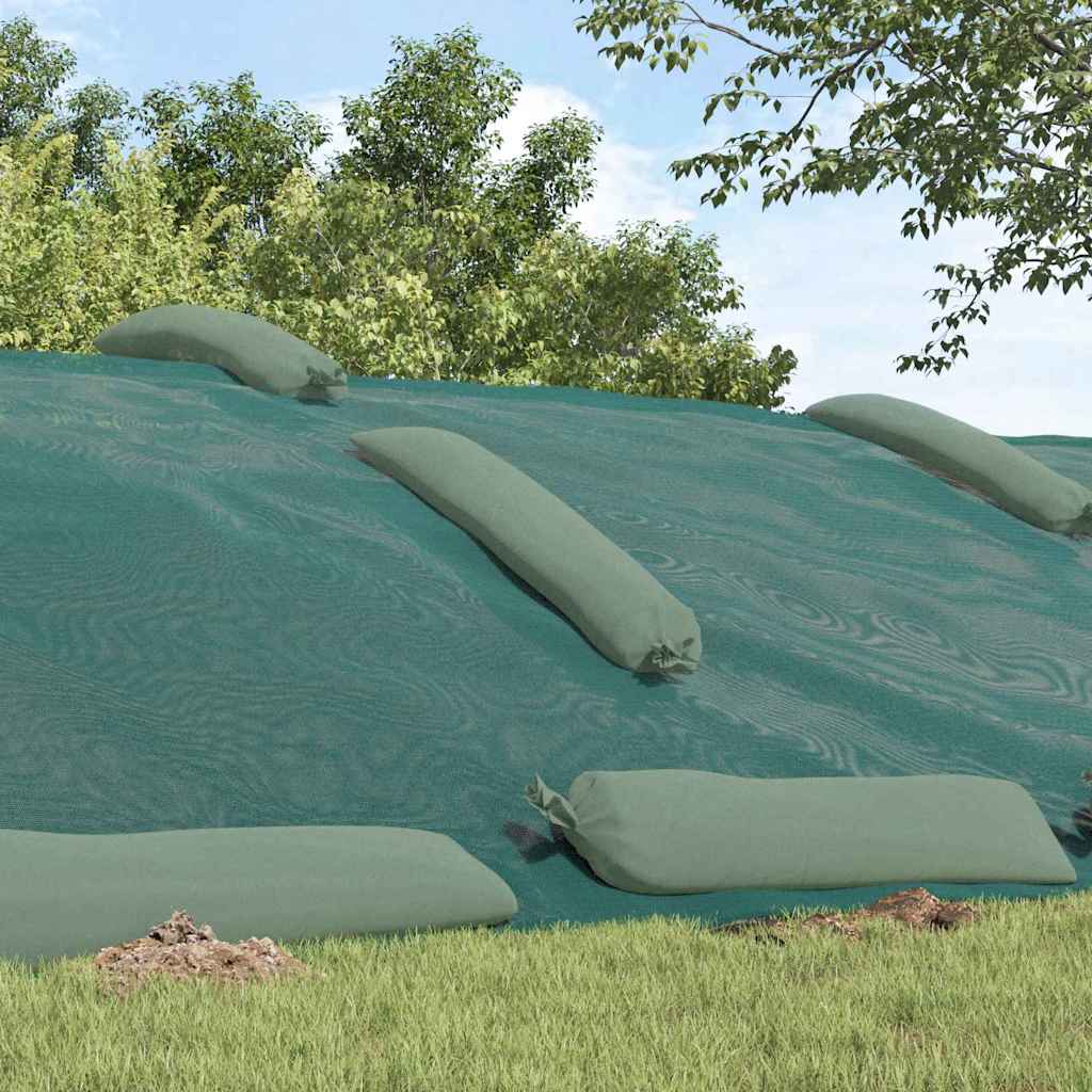 Copertura per silo Verde 8 x 5 m HDPE