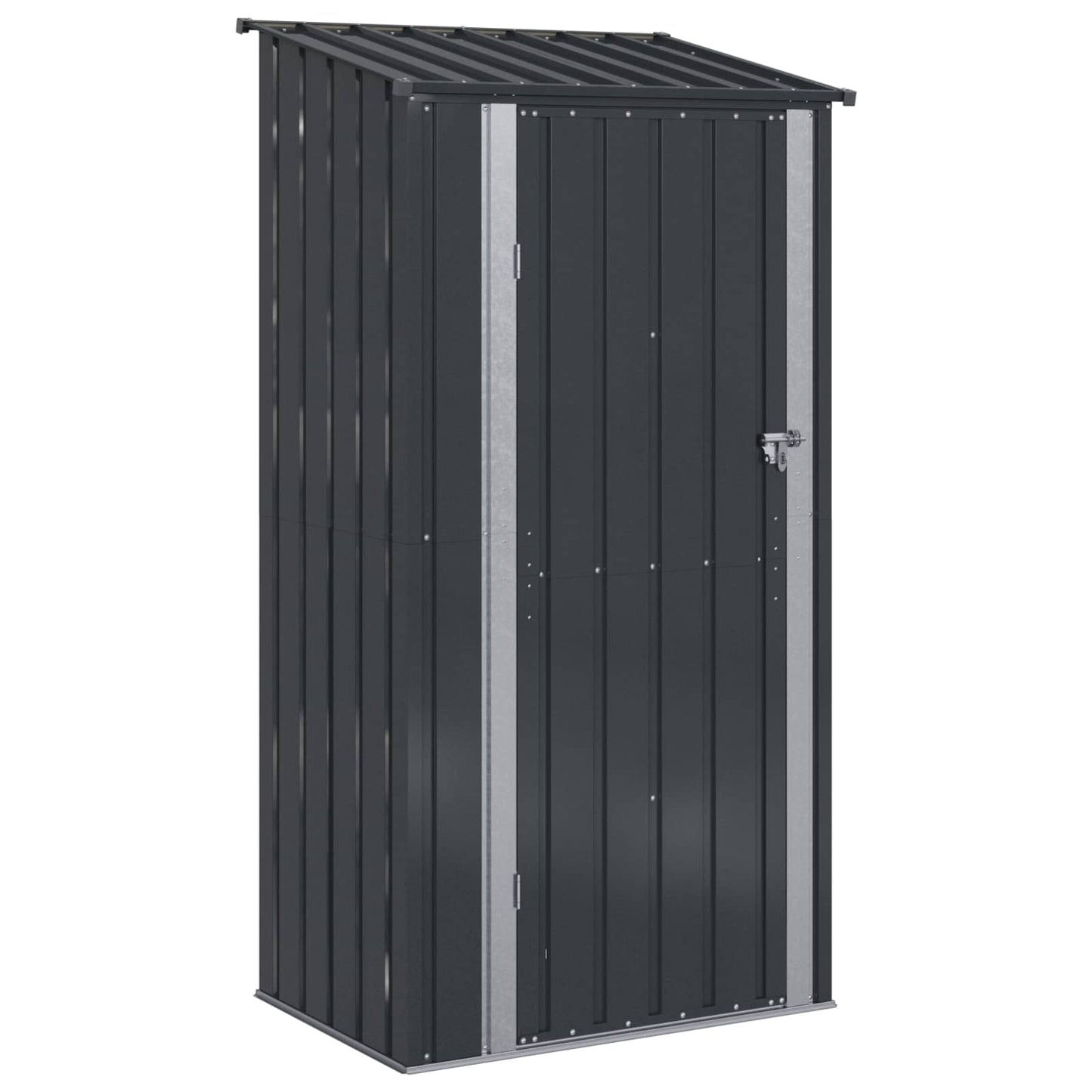 Casette da giardino Antracite 103 x 74 x 200 cm Metallo