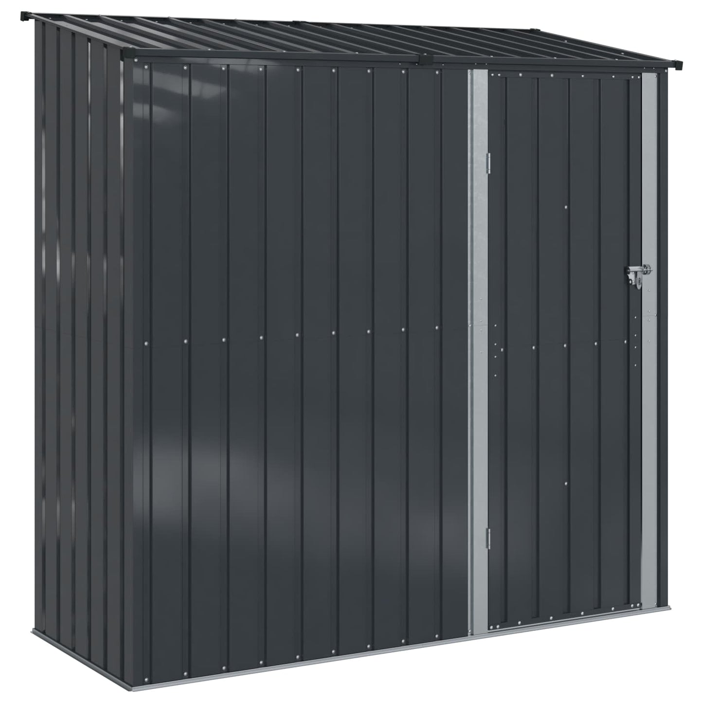 Casette da giardino Antracite 203 x 85,5 x 200 cm Metallo