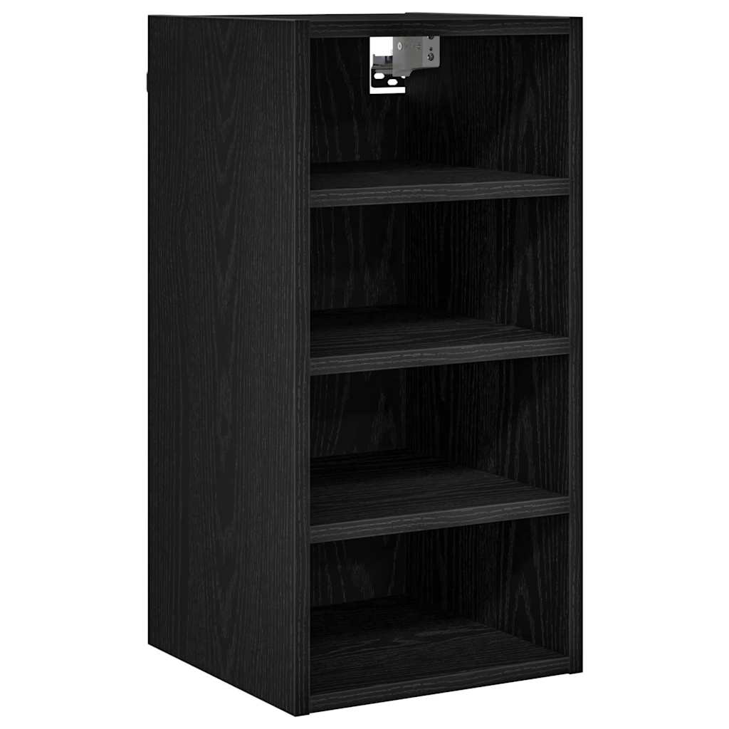 Armadio pensile Rovere nero 30 x 29,5 x 60 cm Legno multistrato