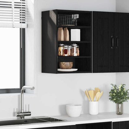 Armadio pensile Rovere nero 40 x 29,5 x 60 cm Legno multistrato