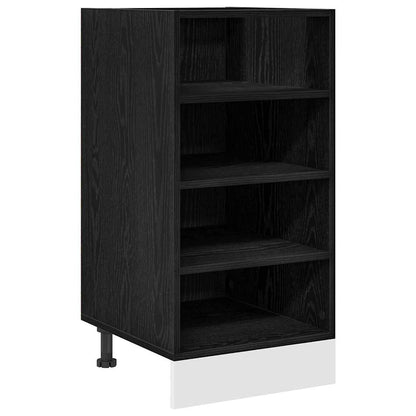 Base per Cucina con cassetto Rovere nero 40 x 44,5 x 81,5 cm